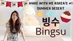‍ Making Bingsu (Korean shaved ice desert) Easy without a ...