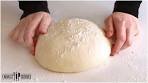 3 Ingredient PIZZA DOUGH | Easy NO KNEAD Pizza Dough ...