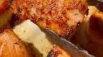 3 ingredient ranch salmon bites (recipe below) because I’m ...