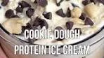44g Protein Cookie Dough Ice Cream 🍪🍦🔥 This is probably ...
