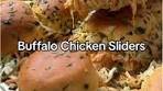 #ad 🍔 Buffalo Chicken Blue Cheese Sliders 🍔 I don’t know ...