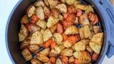 Air Fryer Carrots and Potatoes