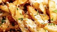 Air Fryer Garlic Parmesan French Fries