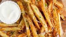 Air Fryer Garlic Parmesan Fries