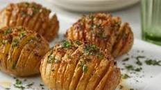Air Fryer Hasselback Potatoes