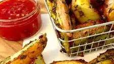 Air-Fryer Potato Wedges