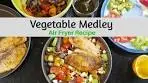 Air Fryer Recipe | Vegetable Medley Recipe | Air Fried ...