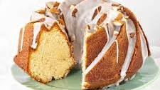 Almond Bundt Cake (with simple glaze)