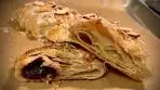 Almond Pastry - Almond and Cherry Filling in a Puff Pastry