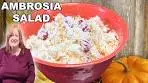 AMBROSIA SALAD, A Tropical Fruit Salad Perfect for the ...