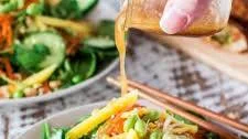 Asian Salad with Sesame Ginger Vinaigrette