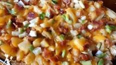 Bacon Cheddar Potato Casserole