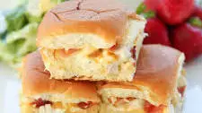 Bacon Ranch Chicken Sliders