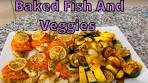 Baked Fish And Veggies Recipe