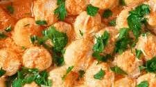 Baked Parmesan Crusted Scallops