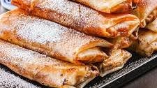 Banana Spring Rolls