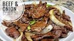 Beef And Onion Stir Fry |Tender And Juicy Beef