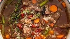 Beef and Rice Soup