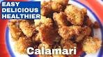 Best Calamari Recipe: Oven Baked NOT Fried - Healthy & Easy