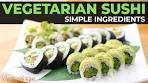 Best VEGETARIAN SUSHI (3 Vegetarian Sushi Rolls) with ...