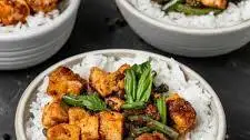 Black Pepper Tofu & Green Beans