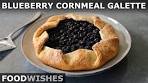 Blueberry Cornmeal Galette - Freestyle Blueberry Tart - Food ...