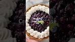 Blueberry Cream Cheese Pie 🫐