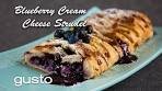 Blueberry Cream Cheese Strudel | Flour Power