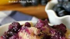 Blueberry Lemon Pudding Cake