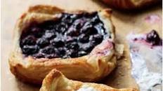 Blueberry Puff Pastry Pies