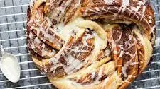 Braided Cardamom and Chocolate Hazelnut Bread