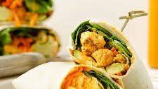 Buffalo Cauliflower Vegan Wrap