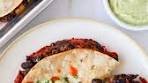 Caitlin Rule | CRISPY BAKED BLACK BEAN TACOS with ...
