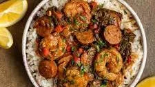 Cajun Shrimp and Sausage Skillet