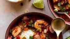 Cajun Shrimp & Sausage Stew
