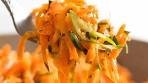 Carrot Salad with Honey Dijon Mustard Dressing