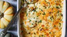 Cheddar Scalloped Potatoes