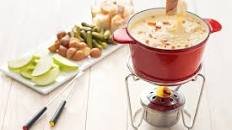 Cheese and Double Smoked Bacon Fondue