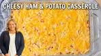 Cheesy Ham and Potato Casserole