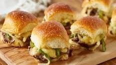 Cheesy Roast Beef Sliders