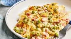 Cheesy Scalloped Potatoes with Ham