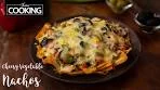 Cheesy Vegetable Nachos | Veg Nachos | Snacks
