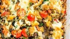 Cheesy Veggie Potato Bake