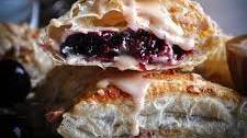 Cherry Turnovers with Cream Cheese and Almonds