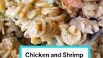 Chicken and Shrimp Caesar Pasta Salad😋 Inspired by ...