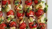 Chicken Caprese Skewers
