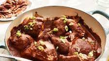 Chicken in a Pecan and Ancho Chile Sauce