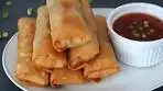 Chicken Spring Rolls Recipe | How To Make Chicken Spring ...