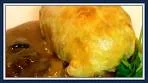 Chicken with Herbed Goat Cheese in Puff Pastry with ...