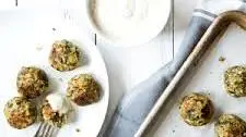 Chickpea Spinach Nuggets (Vegan and Gluten Free)